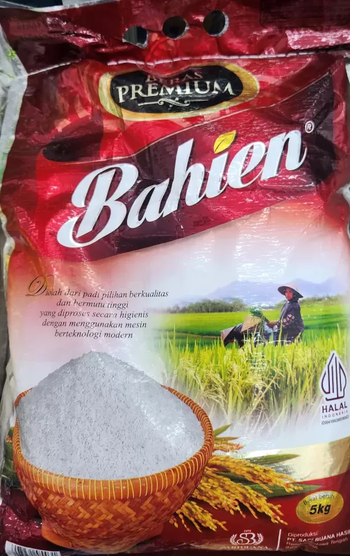 Beras Premium Bahien ( 5 kg )